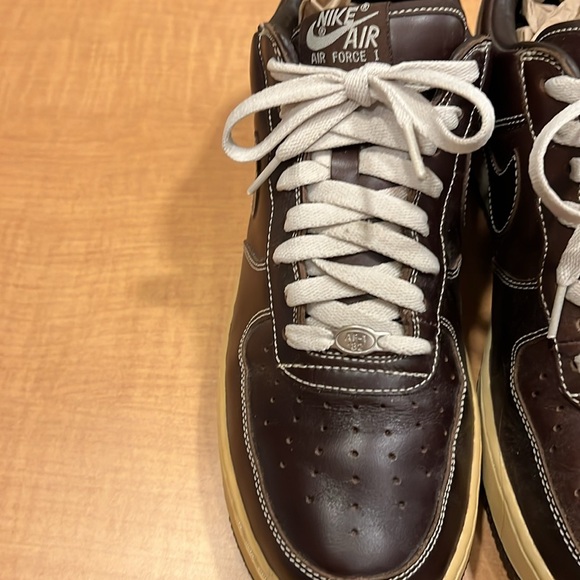 Nike Air Force 1 Low Brown Men's Shoes 10.5 - Picture 7 of 8